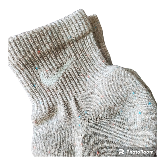 Nike everyday plus cushioned ankle socks 2pk green large - Picture 3 of 5